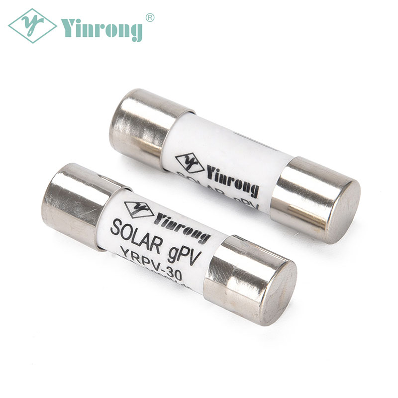 1100VDC 30A 10×38mm aurinkoenergian sulakelinkki